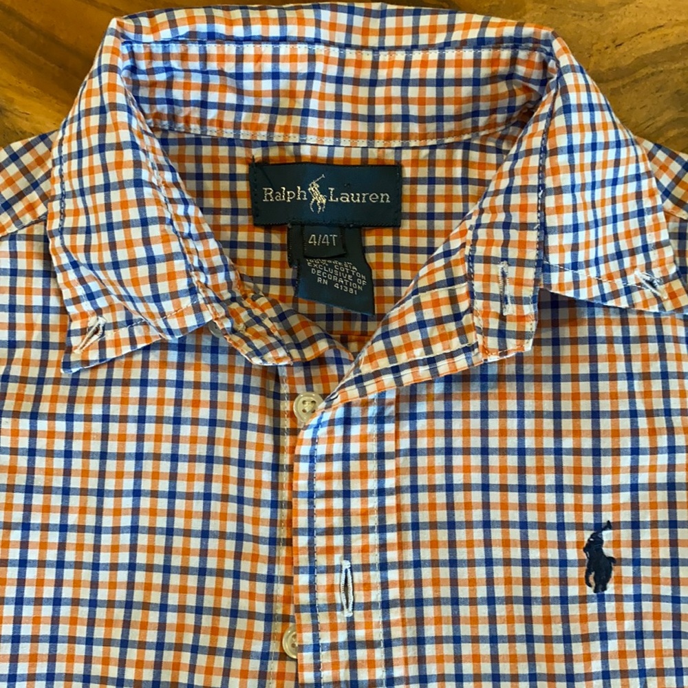 New never worn Ralph Lauren shirt boy 4 years old